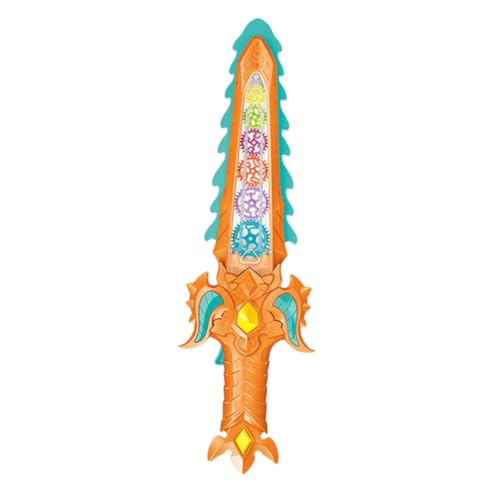 BESTYASH Zahnrad kinderspielzeug für spielsachen für Kid Toys Schwerter für Schwertspielzeug mit Tonlicht glänzendes Abs von BESTYASH