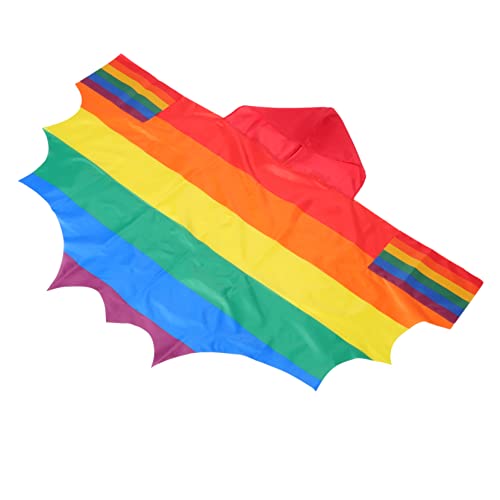 BESTYASH jubelnder Flaggenumhang Stolz-Kleidung Homosexuelle Flagge Junggesellinnenabschied Schärpen LED-Umhang Rave Gay Pride Accessoires regenbogenfahne Cape- Kap-Flagge Polyester BESTYASH jubelnder Flaggenumhang Stolz-Kleidung Homosexuelle Flagge Junggesellinnenabschied Schärpen LED-Umhang Rave Gay Pride Accessoires regenbogenfahne Cape- Kap-Flagge Polyester von BESTYASH