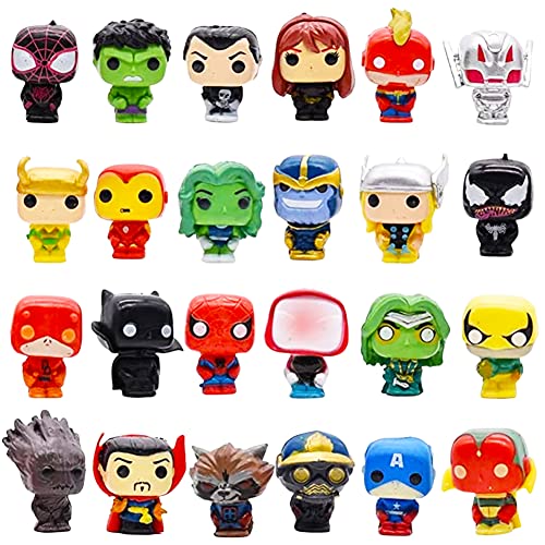 BESTZY Avengers Mini Figuren Set, 24PCS Superhero Cake Topper Geburtstagstorte Dekoration Tortendeko Figuren Geburtstags Party Kuchen Dekoration Lieferungen Figuren für Dekorationsornamente BESTZY Avengers Mini Figuren Set, 24PCS Superhero Cake Topper Geburtstagstorte Dekoration Tortendeko Figuren Geburtstags Party Kuchen Dekoration Lieferungen Figuren für Dekorationsornamente von BESTZY