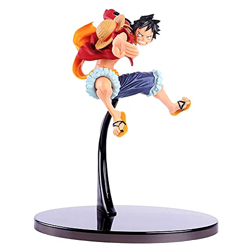 BESTZY One Piece Anime Figur Model, Luffy Figure Collection Theme Anime Model Cartoon Charakter Statue PVC Actionfiguren Sammlung für Desktop Dekoration, Kinder Geburtstag Geschenk von BESTZY