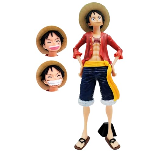 One Piece Anime Heroes Figuren, One Piece Anime Figuren, Anime Figur Statue Super Figure Collection PVC Anime Modell Figurine Puppe Ornamente Statue Action Spielzeug für Fans Sammlung von BESTZY