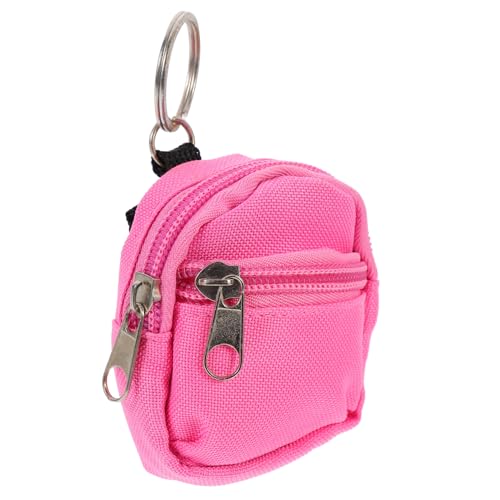 BESTonZON 1 Stück Miniatur-Schultasche – Stoff-Schultasche Für Puppenhäuser Mini-schultaschenmodell Ideal Für Miniatursammler von BESTonZON