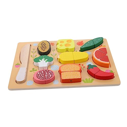 1 Satz Holzpuzzle Fruchtspielzeug Schneiden Obstspielzeug Für Bildungsspielzeug Für Gemüsespielzeug Für Stellen Sie Sich Obst Und Gemüse Vor Essen Hölzern BESTonZON 1 Satz Holzpuzzle Fruchtspielzeug Schneiden Obstspielzeug Für Bildungsspielzeug Für Gemüsespielzeug Für Stellen Sie Sich Obst Und Gemüse Vor Essen Hölzern BESTonZON von BESTonZON