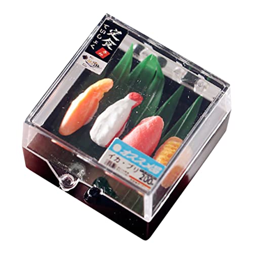 BESTonZON 1satz Miniatur Sushi Mit Realistischer Sushi-Dekoration Für Puppenhäuser Kreative Miniaturaccessoires Mini-küchen Und Teepartys von BESTonZON