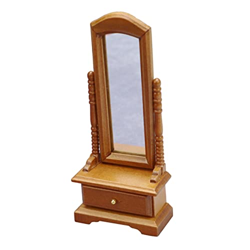1Stk Massivholz-Spiegelmodell holzspielzeug Retro Handgefertigte Holzmöbel stylingo vorgeben Lebewesen Tiere puppenzubehör Mini -Spiegel Mini-Verzierung Birke BESTonZON 1Stk Massivholz-Spiegelmodell holzspielzeug Retro Handgefertigte Holzmöbel stylingo vorgeben Lebewesen Tiere puppenzubehör Mini -Spiegel Mini-Verzierung Birke BESTonZON von BESTonZON