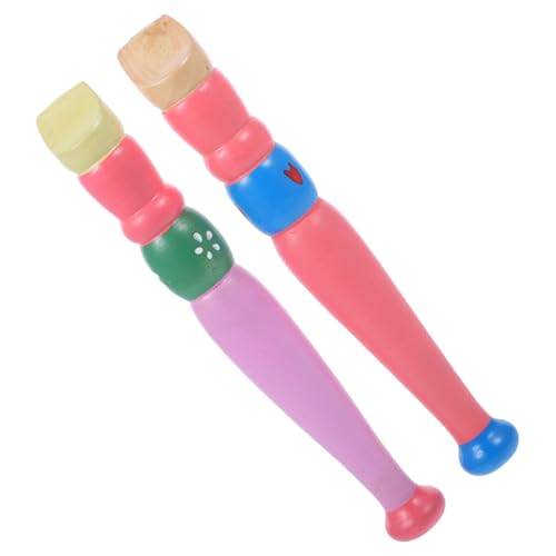 2 Stück 6 Klarinette Aus Holz Xylophon Rasseln Instrumente Musical Musik Pfeife Für BESTonZON von BESTonZON