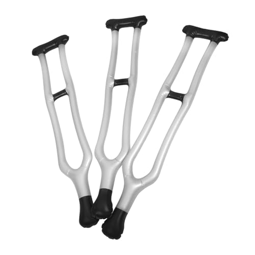3Stücke Pack Aufblasbare PVC Krücken Kreative Walking Stick Deko für Partys und Langlebig und Leicht zu Lagern für Erwachsene 3Stücke Pack Aufblasbare PVC Krücken Kreative Walking Stick Deko für Partys und Langlebig und Leicht zu Lagern für Erwachsene von BESTonZON