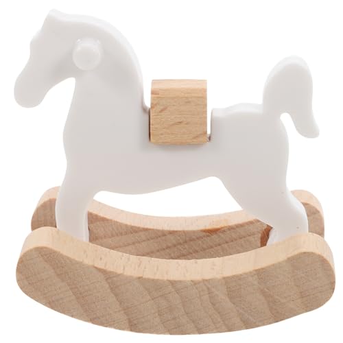 5-Teiliges Mini-Schaukelpferd aus Holz für Das Puppenhaus Niedliches Hahnenpferd im Maßstab 1:12 Möbeldekoration Miniatur-Puppenhauspferd aus Holz Winzige Holzspielzeugverzierung 5-Teiliges Mini-Schaukelpferd aus Holz für Das Puppenhaus Niedliches Hahnenpferd im Maßstab 1:12 Möbeldekoration Miniatur-Puppenhauspferd aus Holz Winzige Holzspielzeugverzierung von BESTonZON