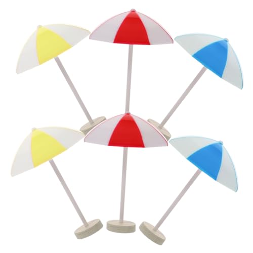 6Stücke Strand Regenschirm Mikro Landschaft Deko für Puppenhaus DIY Zubehör und für Fördert Kreativität und Fantasie 6Stücke Strand Regenschirm Mikro Landschaft Deko für Puppenhaus DIY Zubehör und für Fördert Kreativität und Fantasie von BESTonZON