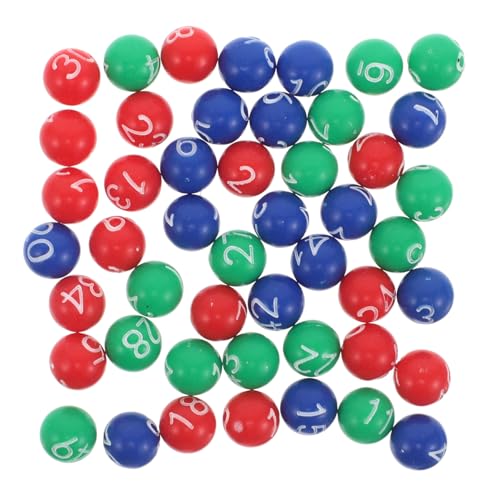BESTonZON 1 Ball der Lotteriemaschine Bingo Kugeln Karnevalsball Plastikbälle für Spiele Bunte Bingokugeln Plastikkugeln Tombola-Kugelnummern Bingo-Spielball Plastikbingokugeln Preisbälle BESTonZON 1 Ball der Lotteriemaschine Bingo Kugeln Karnevalsball Plastikbälle für Spiele Bunte Bingokugeln Plastikkugeln Tombola-Kugelnummern Bingo-Spielball Plastikbingokugeln Preisbälle von BESTonZON