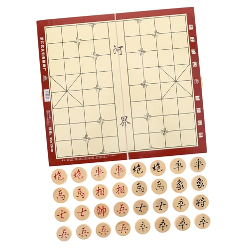 BESTonZON 1 Box Chinesisches Schachbrett Chinesisches Schachbrett Klappschachbrett Chinesische Brettspiele Chinsee Schach China Schach Holz BESTonZON 1 Box Chinesisches Schachbrett Chinesisches Schachbrett Klappschachbrett Chinesische Brettspiele Chinsee Schach China Schach Holz von BESTonZON