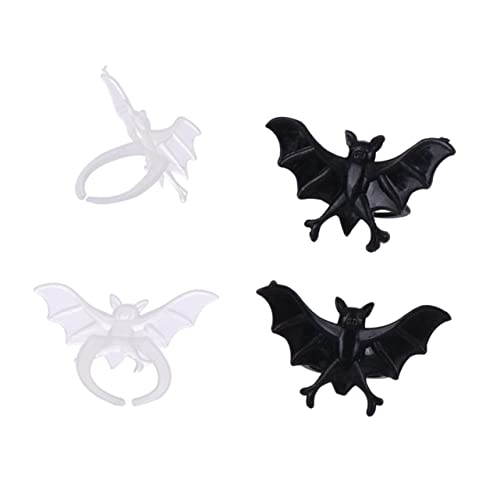 BESTonZON 1 Halloween-Fledermausring halloween dekoration halloween-dekoration halloween decor halloweendeko Kind Schläger Finger Ringe Halloween-Schmuck Halloween-Partygeschenk Plastik Weiß BESTonZON 1 Halloween-Fledermausring halloween dekoration halloween-dekoration halloween decor halloweendeko Kind Schläger Finger Ringe Halloween-Schmuck Halloween-Partygeschenk Plastik Weiß von BESTonZON