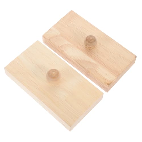 BESTonZON 1 Paar Kastagnetten Handglocken Rhythmussticks Für Stöcke Babyglocken Kleinkindspielzeug Instrument Babyspielzeug Trommel Kerle Pädagogisches Holz BESTonZON 1 Paar Kastagnetten Handglocken Rhythmussticks Für Stöcke Babyglocken Kleinkindspielzeug Instrument Babyspielzeug Trommel Kerle Pädagogisches Holz von BESTonZON