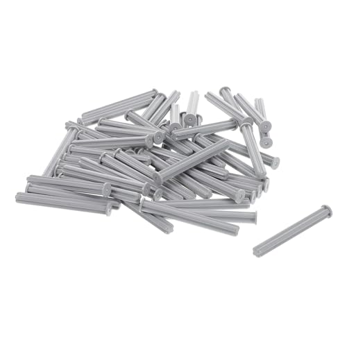 BESTonZON 1 Packung Bausteinteile Kleinkindsteine Gebäudebricksaustauschwelle Ersatzwelle Für Bausteine Gebäudebrickachse Bausteinzubehör Bausteinverbindung Bauerstift Baustift Plastik Grey von BESTonZON