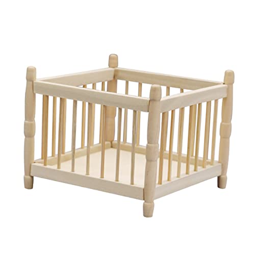 BESTonZON 1 STK Puppenhaus Kinderbett Puppenhaus-Ornamente kleine Puppenstubenmöbel Miniatur-Puppenmöbel Puppenstubenwiege Puppenhausmöbel Puppenmöbel-Ornament Bett Zubehör hölzern BESTonZON 1 STK Puppenhaus Kinderbett Puppenhaus-Ornamente kleine Puppenstubenmöbel Miniatur-Puppenmöbel Puppenstubenwiege Puppenhausmöbel Puppenmöbel-Ornament Bett Zubehör hölzern von BESTonZON