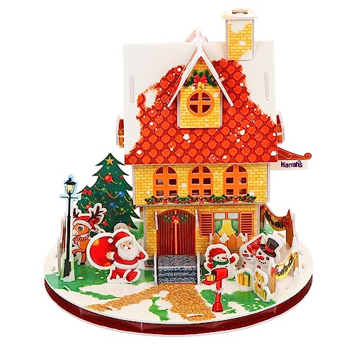 BESTonZON 1 Satz 3D -Puzzlespielzeug für kinderspielzeug wheinatsgeschenke Kindergeburtstag Christmas Dekoration Weihnachten Babyspielzeug Weihnachtsrätsel Papier BESTonZON 1 Satz 3D -Puzzlespielzeug für kinderspielzeug wheinatsgeschenke Kindergeburtstag Christmas Dekoration Weihnachten Babyspielzeug Weihnachtsrätsel Papier von BESTonZON