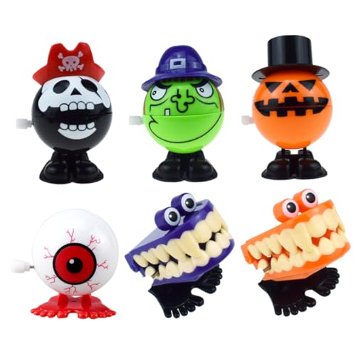 BESTonZON 1 Satz 6 Stück Hopping Halloween Weihnachten -Halloween- Halloween Halloween assecoires Kid Toys spielzeuge Aufziehspielzeug Abs BESTonZON 1 Satz 6 Stück Hopping Halloween Weihnachten -Halloween- Halloween Halloween assecoires Kid Toys spielzeuge Aufziehspielzeug Abs von BESTonZON