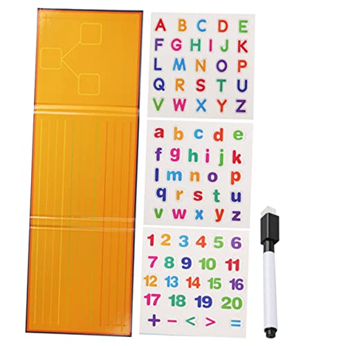 BESTonZON 1 Satz Alphabet Puzzlebuch Für Kinder Papier Und Zahlenbücher von BESTonZON