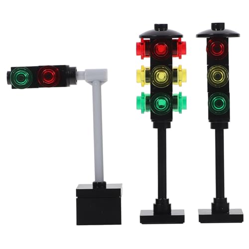 BESTonZON 1 Satz Ampelspielzeug Ampel-modellspielzeug Ampel Verkehrssignal-spielset Für Landschaftsampeldekoration Leichte, Helle Note Für Mini-ampelmodell Abs Black BESTonZON 1 Satz Ampelspielzeug Ampel-modellspielzeug Ampel Verkehrssignal-spielset Für Landschaftsampeldekoration Leichte, Helle Note Für Mini-ampelmodell Abs Black von BESTonZON