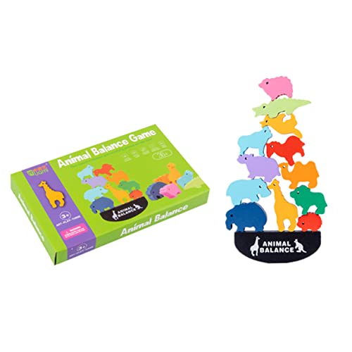 BESTonZON 1 Satz Balance Bausteine Stapelbare Bausteine Desktop-bausteine Blöcke in Tierform Holzbausteine Kinderspielzeug Kreative Stapelblöcke Stapelbare Blöcke Hölzern BESTonZON 1 Satz Balance Bausteine Stapelbare Bausteine Desktop-bausteine Blöcke in Tierform Holzbausteine Kinderspielzeug Kreative Stapelblöcke Stapelbare Blöcke Hölzern von BESTonZON