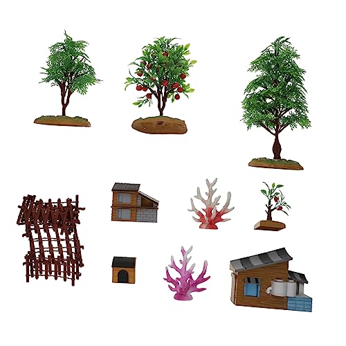 BESTonZON 1 Satz Bauernhof-Modell bauernhoftiere Farm Animals Miniatur-Bauernhof-Zubehör Gemüse Kinderschmuck zum Selbermachen Mikrolandschaftsbauernhofmodell PVC BESTonZON 1 Satz Bauernhof-Modell bauernhoftiere Farm Animals Miniatur-Bauernhof-Zubehör Gemüse Kinderschmuck zum Selbermachen Mikrolandschaftsbauernhofmodell PVC von BESTonZON