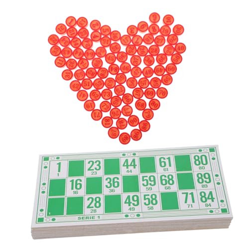 BESTonZON 1 Satz Bingo -brettspiel Bingo-zahlenschach Spiele Für Partyspiele Zahlenspiel Zahlenkarte Partyversorgung Spielrequisiten Schachfamilienspiel Schach Und Karten Plastik BESTonZON 1 Satz Bingo -brettspiel Bingo-zahlenschach Spiele Für Partyspiele Zahlenspiel Zahlenkarte Partyversorgung Spielrequisiten Schachfamilienspiel Schach Und Karten Plastik von BESTonZON