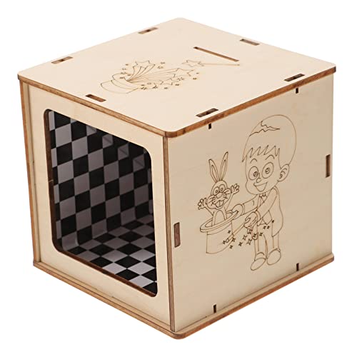 BESTonZON 1 Satz Box Sparschwein Münze Bank Zappeln Bildungsspielzeug Hase Maschine Kinderspielzeug Zum Selbermachen Wissenschafts-Kits Für Zusammenbauen Holz von BESTonZON