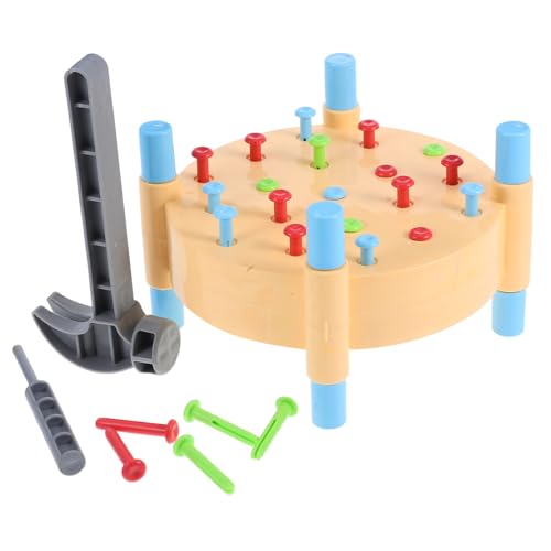 BESTonZON 1 Satz Buntes Pounding Spiel für Frühe Lernförderung Hand Augen Koordination und Mathematische für Kleinkinder von BESTonZON
