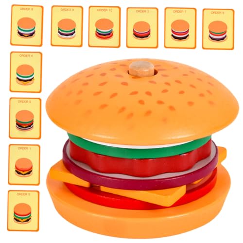 BESTonZON 1 Satz Burger- Lernspielzeug für 3-jährige Feinmotorik- für Kleinkinder 1-3 holzspielzeug für Toys for Kinderspielzeug Kinderbedarf BESTonZON 1 Satz Burger- Lernspielzeug für 3-jährige Feinmotorik- für Kleinkinder 1-3 holzspielzeug für Toys for Kinderspielzeug Kinderbedarf von BESTonZON