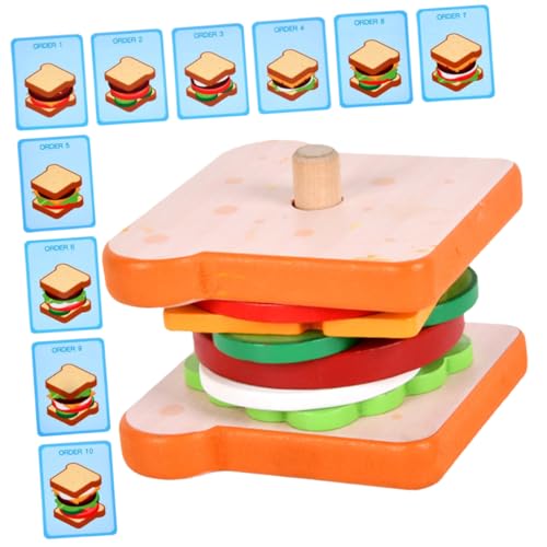 BESTonZON 1 Satz Burger- holzspielzeug für Lernspielzeug für 3-jährige Feinmotorik- für Kleinkinder 1-3 Stapeln passender Kognition Kinderspielzeug BESTonZON 1 Satz Burger- holzspielzeug für Lernspielzeug für 3-jährige Feinmotorik- für Kleinkinder 1-3 Stapeln passender Kognition Kinderspielzeug von BESTonZON