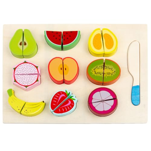 BESTonZON 1 Satz Cecilia kinderküche Kitchen küche funnytoys Children Toys simulierte Obstschneidespielzeuge Obst-Puzzle- küche so tun als hölzern BESTonZON 1 Satz Cecilia kinderküche Kitchen küche funnytoys Children Toys simulierte Obstschneidespielzeuge Obst-Puzzle- küche so tun als hölzern von BESTonZON