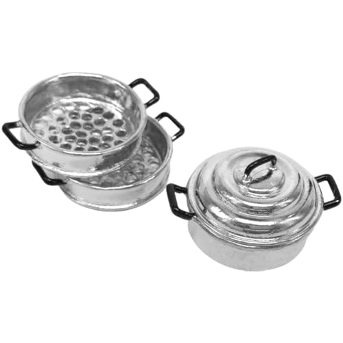 BESTonZON 1 Satz Dampfer-Modell Pädagogische Minikocher Küchensimulationstöpfe Minikocher Für Mini-kochgeschirr Für Mini-töpfe Für Mini-Herde Legierung Silver BESTonZON 1 Satz Dampfer-Modell Pädagogische Minikocher Küchensimulationstöpfe Minikocher Für Mini-kochgeschirr Für Mini-töpfe Für Mini-Herde Legierung Silver von BESTonZON