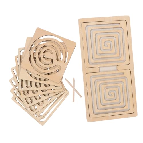 BESTonZON 1 Satz Denkspiel kleines menschliches Gehirn Fähigkeit zum Nachdenken von Kindernübung Gedankenrätsel Gehirnrätsel Kreative Eltern-Kind-Interaktion Handspiele Holz Khaki BESTonZON 1 Satz Denkspiel kleines menschliches Gehirn Fähigkeit zum Nachdenken von Kindernübung Gedankenrätsel Gehirnrätsel Kreative Eltern-Kind-Interaktion Handspiele Holz Khaki von BESTonZON