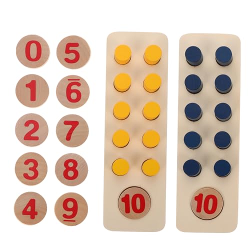 BESTonZON 1 Satz Denkspielzeug holzspielzeug für Comprehensive Development Toy Lehrmittel, Kinderspielzeug Klassenzimmer-Requisite Mathematik Spielset BESTonZON 1 Satz Denkspielzeug holzspielzeug für Comprehensive Development Toy Lehrmittel, Kinderspielzeug Klassenzimmer-Requisite Mathematik Spielset von BESTonZON