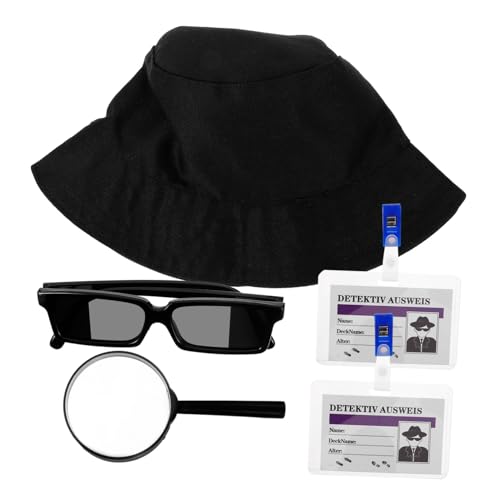 BESTonZON Detektiv-Set Für Jungen Und Mädchen Detektiv-zubehör Detektiv-Werkzeuge Hut Detektiv-verkleidung Detektiv-Party-zubehör BESTonZON Detektiv-Set Für Jungen Und Mädchen Detektiv-zubehör Detektiv-Werkzeuge Hut Detektiv-verkleidung Detektiv-Party-zubehör von BESTonZON