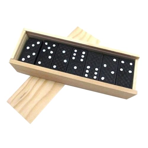 BESTonZON 1 Satz Domino Blockspielzeug Für Die Frühe Bildung Für Die Früherziehung Interessantes Kinderspielzeug Holzbausteine Bildungsspielzeug Hölzern Black BESTonZON 1 Satz Domino Blockspielzeug Für Die Frühe Bildung Für Die Früherziehung Interessantes Kinderspielzeug Holzbausteine Bildungsspielzeug Hölzern Black von BESTonZON
