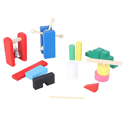 BESTonZON 1 Satz Domino-Mechanismus holzspielzeug für Early Educational Toys Dominosteine Domino Standardblöcke hölzern BESTonZON 1 Satz Domino-Mechanismus holzspielzeug für Early Educational Toys Dominosteine Domino Standardblöcke hölzern von BESTonZON