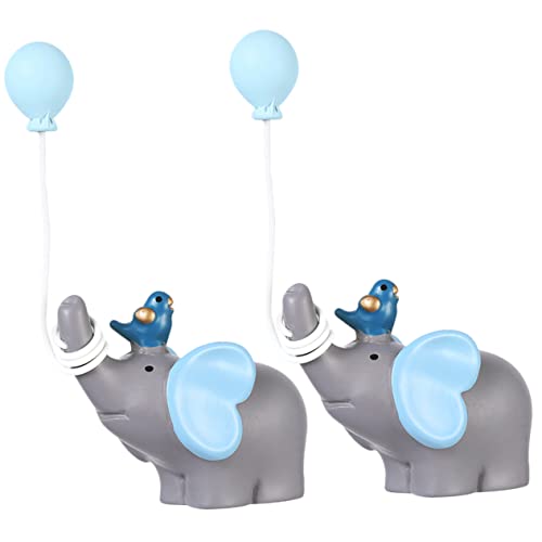 BESTonZON 1 Satz Elefantenpuppenverzierungen Miniatur Hochzeit Kuchen Harzfiguren Elefant Cupcake Topper Mini-elefantenfiguren Mini -figur 2 Stück BESTonZON 1 Satz Elefantenpuppenverzierungen Miniatur Hochzeit Kuchen Harzfiguren Elefant Cupcake Topper Mini-elefantenfiguren Mini -figur 2 Stück von BESTonZON