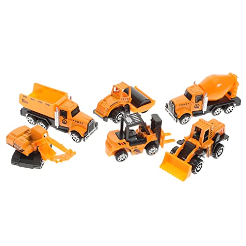 BESTonZON 1 Satz Engineering-LKW kinderfahrzeug kinderauto Toy car Kinderzimmerdeko Toy Set baustellen Fahrzeuge autoscooter modellauto Miniaturmodelle Bauwagen Yellow BESTonZON 1 Satz Engineering-LKW kinderfahrzeug kinderauto Toy car Kinderzimmerdeko Toy Set baustellen Fahrzeuge autoscooter modellauto Miniaturmodelle Bauwagen Yellow von BESTonZON