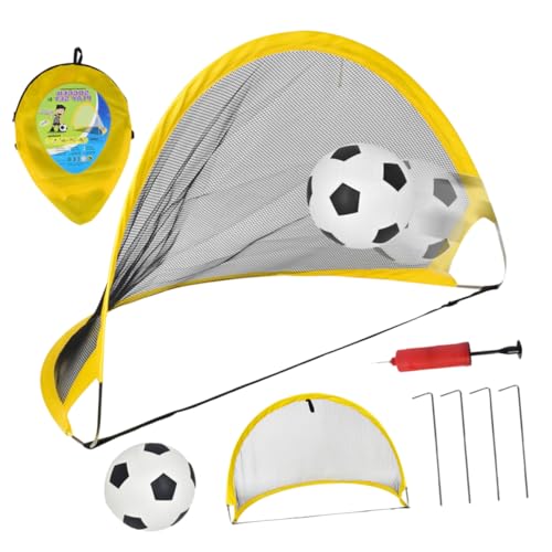 BESTonZON 1 Satz Ersatznetz für Fußball Fußballtür Fußballtor Fußballnetz Fußballspielnetz Yellow BESTonZON 1 Satz Ersatznetz für Fußball Fußballtür Fußballtor Fußballnetz Fußballspielnetz Yellow von BESTonZON