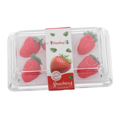 BESTonZON Erdbeer- -miniaturen-Set Realistische Miniatur-Lebensmittel-erdbeeren Für Puppenhausküche Und Supermarkt-Requisite BESTonZON Erdbeer- -miniaturen-Set Realistische Miniatur-Lebensmittel-erdbeeren Für Puppenhausküche Und Supermarkt-Requisite von BESTonZON