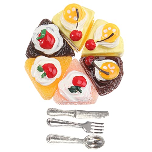 BESTonZON 1 Satz Essen Im Puppenhaus Mini Tortendeko Einschulung Dessert-Modell Kuchen-Modell Wohnaccessoires Gefälschter Nachtisch Colorful Harz BESTonZON 1 Satz Essen Im Puppenhaus Mini Tortendeko Einschulung Dessert-Modell Kuchen-Modell Wohnaccessoires Gefälschter Nachtisch Colorful Harz von BESTonZON