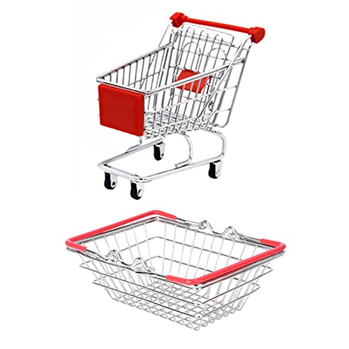 BESTonZON 1 Satz Essenskorb Aus Eisen Mini Spielzeugkorb Vorgeben Lebensmittelgeschäft Deckel Kinderspielzeug Warenkorb Schlüssel Chip-präsentationskorb Trolley Einkaufskorb Rostfreier Stahl BESTonZON 1 Satz Essenskorb Aus Eisen Mini Spielzeugkorb Vorgeben Lebensmittelgeschäft Deckel Kinderspielzeug Warenkorb Schlüssel Chip-präsentationskorb Trolley Einkaufskorb Rostfreier Stahl von BESTonZON