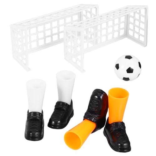 BESTonZON 1 Satz Finger Fußball interaktives leuchtspielzeug spielsachen für draußen Fußballspielzeug für Tischplatte Fußballspiel Desktop-Fußballspielzeug Plastik von BESTonZON