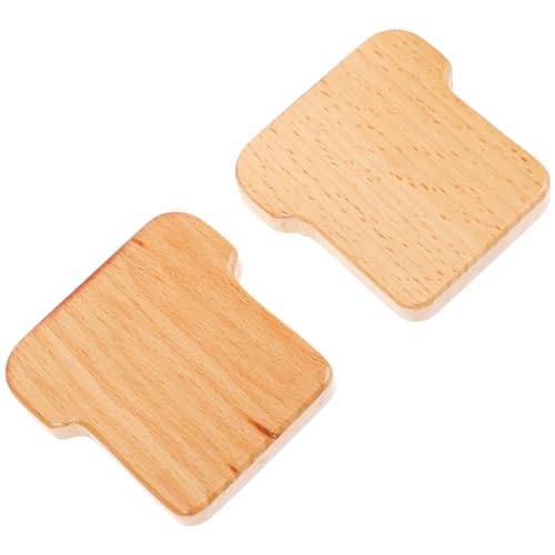 BESTonZON Miniatur-Toast-Modell Spielzeug Sicheres Holzmaterial Für Jungen Und Mädchen Für Puppenhaus Miniatur-küchenlayout- BESTonZON Miniatur-Toast-Modell Spielzeug Sicheres Holzmaterial Für Jungen Und Mädchen Für Puppenhaus Miniatur-küchenlayout- von BESTonZON