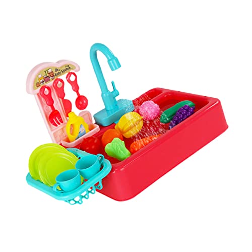 BESTonZON 1 Satz Geschirrspüler für die Spüle und die Spülmaschine Geschirrspülspielzeug interaktives küchenspielzeug für für Haushaltsgeräte Plastik rot BESTonZON 1 Satz Geschirrspüler für die Spüle und die Spülmaschine Geschirrspülspielzeug interaktives küchenspielzeug für für Haushaltsgeräte Plastik rot von BESTonZON