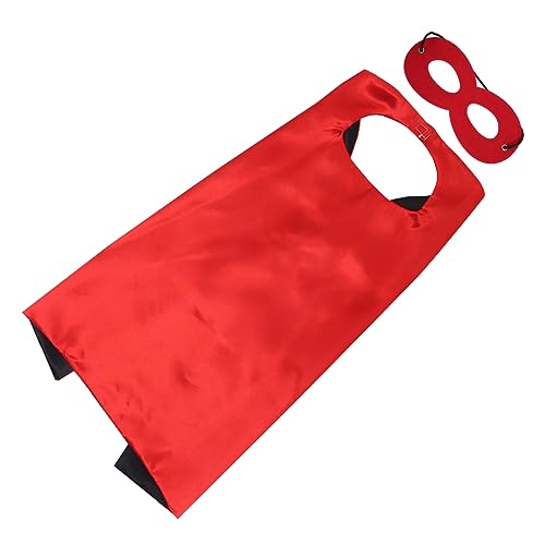 BESTonZON 1 Satz Halloween-Cosplay-Umhang Halloween-Party-Cosplay-Umhang Kostüm kinderkostüme Halloween kinderkostum Halloween Halloween-Cosplay-Kostüm Halloween-Umhang Stoff rot von BESTonZON