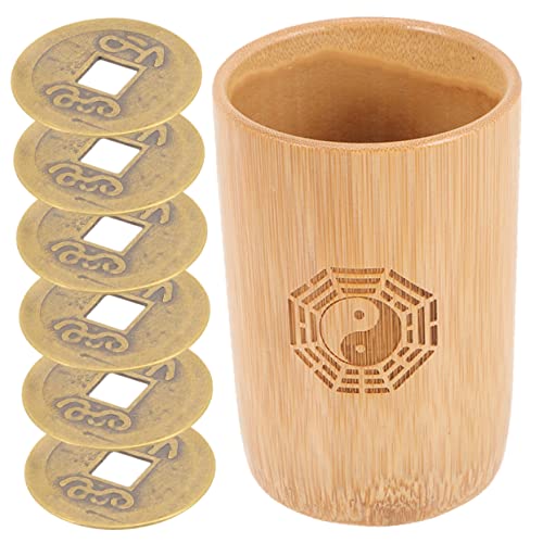 BESTonZON Traditionelles Chinesisches Wahrsagewerkzeug Eimer Aus Kupfer I Spiel Für Feng Shui BESTonZON Traditionelles Chinesisches Wahrsagewerkzeug Eimer Aus Kupfer I Spiel Für Feng Shui von BESTonZON