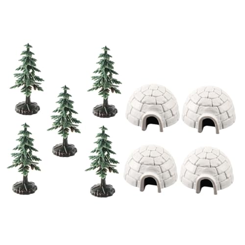 BESTonZON 1 Satz Iglu-modellspielzeug Kleines Iglu- Weihnachtsbaum Miniaturen Weihnachtsbaumfiguren Kognitives Modell des Eishauses Realistisches Iglu- Iglu-Figuren Plastik BESTonZON 1 Satz Iglu-modellspielzeug Kleines Iglu- Weihnachtsbaum Miniaturen Weihnachtsbaumfiguren Kognitives Modell des Eishauses Realistisches Iglu- Iglu-Figuren Plastik von BESTonZON