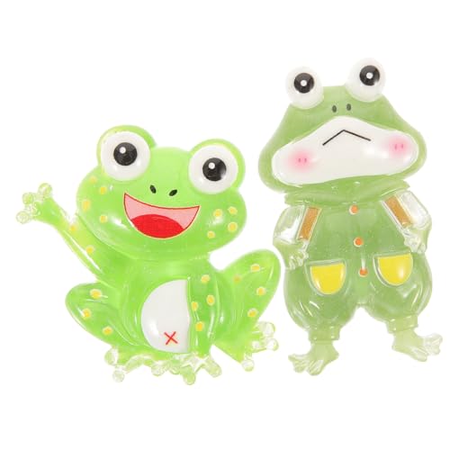 BESTonZON 1 Satz Im Dunkeln Leuchtende Frosch Accessoires Frosch Anhänger Zum Basteln Frosch Frosch Mini Figur Frosch Ornament Farbige Frosch Anhänger Kleine Frosch 2 Stück BESTonZON 1 Satz Im Dunkeln Leuchtende Frosch Accessoires Frosch Anhänger Zum Basteln Frosch Frosch Mini Figur Frosch Ornament Farbige Frosch Anhänger Kleine Frosch 2 Stück von BESTonZON